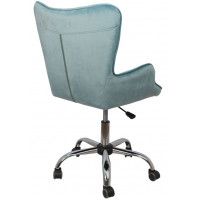 Кресло AksHome Bella (Белла) велюр/голубой купить в Минске