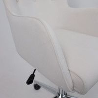 Кресло BELLA (Белла) XL Kiton 701 Antarctica велюр/белый антарктида купить в Минске