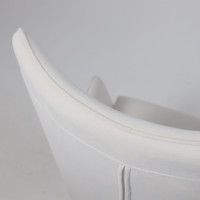 Кресло BELLA (Белла) XL Kiton 701 Antarctica велюр/белый антарктида купить в Минске