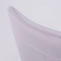 Кресло BELLA (Белла) XL chrome Kiton 722 Smoke велюр/светло-серый купить в Минске