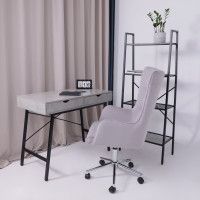 Кресло BELLA (Белла) XL chrome Kiton 722 Smoke велюр/светло-серый купить в Минске