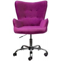 Кресло AksHome Bella (Белла) велюр/фиолетовый купить в Минске