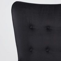 Кресло BELLA (Белла) XL black Seven 035 велюр/черный купить в Минске