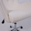 Кресло BELLA (Белла) XL chrome Buble White 15 букле/белый купить в Минске