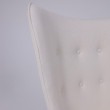 Кресло BELLA (Белла) XL chrome Buble White 15 букле/белый купить в Минске