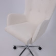 Кресло BELLA (Белла) XL chrome Buble White 15 букле/белый купить в Минске