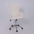 Кресло BELLA (Белла) XL chrome Buble White 15 букле/белый купить в Минске
