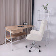 Кресло BELLA (Белла) XL chrome Buble White 15 букле/белый купить в Минске