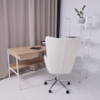 Кресло BELLA (Белла) XL chrome Buble White 15 букле/белый купить в Минске
