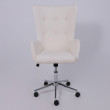 Кресло BELLA (Белла) XL chrome Buble White 15 букле/белый купить в Минске