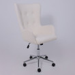 Кресло BELLA (Белла) XL chrome Buble White 15 букле/белый купить в Минске