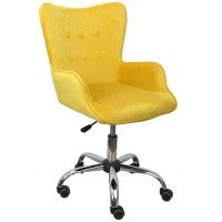 Кресло AksHome Bella (Белла) велюр/желтый купить в Минске Кресло AksHome Bella (Белла) велюр/желтый купить в Минске