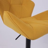 Стул барный Akshome BERLIN GB Velutto 56 горчичный велюр/черный купить в Минске Стул барный Akshome BERLIN GB Velutto 56 горчичный велюр/черный купить в Минске