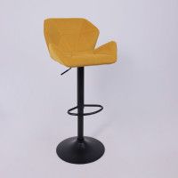 Стул барный Akshome BERLIN GB Velutto 56 горчичный велюр/черный купить в Минске Стул барный Akshome BERLIN GB Velutto 56 горчичный велюр/черный купить в Минске