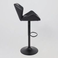 Стул барный Akshome BERLIN GB Pegasso черная экокожа/черный купить в Минске Стул барный Akshome BERLIN GB Pegasso черная экокожа/черный купить в Минске