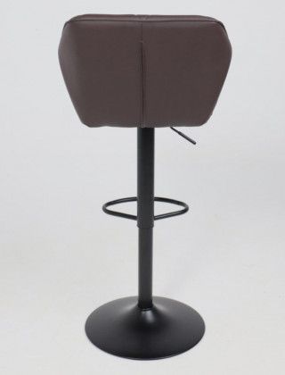 Стул барный Akshome BERLIN GB Pegasso шоколад экокожа/черный купить в Минске