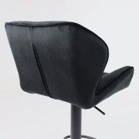 Стул барный AksHome BERLIN (Берлин) черный велюр HCJ-50/черный купить в Минске