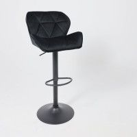 Стул барный AksHome BERLIN (Берлин) черный велюр HCJ-50/черный купить в Минске