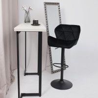 Стул барный AksHome BERLIN (Берлин) черный велюр HCJ-50/черный купить в Минске