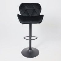 Стул барный AksHome BERLIN (Берлин) черный велюр HCJ-50/черный купить в Минске