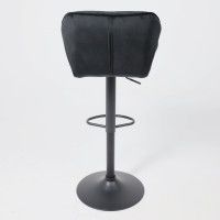 Стул барный AksHome BERLIN (Берлин) черный велюр HCJ-50/черный купить в Минске