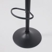 Стул барный AksHome BERLIN (Берлин) темно-серый велюр/черный купить в Минске