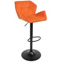 Стул барный Akshome BERLIN GB Velutto 27 терракотовый велюр/черный
