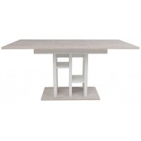 Стол BEST раздвижной обеденный 1180*(1570)*800*760 дуб монтерей / белый купить в Минске