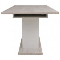 Стол BEST раздвижной обеденный 1180*(1570)*800*760 дуб монтерей / белый купить в Минске