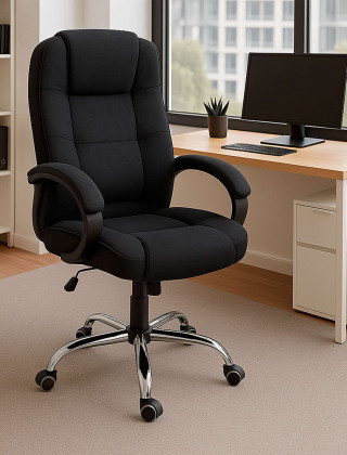 Кресло AksHome BILL (Билл) ткань черный купить в Минске