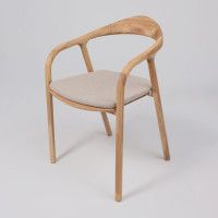 Стул БИО КОМФОРТ бежевый / дуб натуральный / покрытие бесцветное купить в Минске