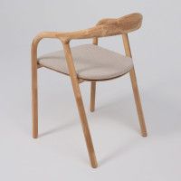 Стул БИО КОМФОРТ бежевый / дуб натуральный / покрытие бесцветное купить в Минске