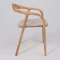 Стул БИО КОМФОРТ бежевый / дуб натуральный / покрытие бесцветное купить в Минске