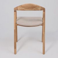 Стул БИО КОМФОРТ бежевый / дуб натуральный / покрытие бесцветное купить в Минске