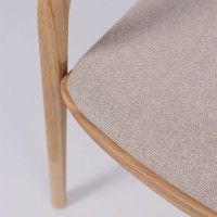 Стул БИО КОМФОРТ бежевый / дуб натуральный / покрытие бесцветное купить в Минске