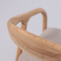 Стул БИО КОМФОРТ бежевый / дуб натуральный / покрытие бесцветное купить в Минске