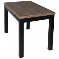 Стол BLACK раздвижной обеденный, 1100(1490)*670*770 дуб канзас купить в Минске Стол BLACK раздвижной обеденный, 1100(1490)*670*770 дуб канзас купить в Минске