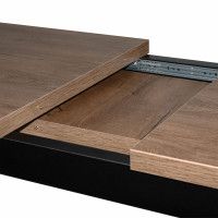 Стол BLACK раздвижной обеденный, 1100(1490)*670*770 дуб канзас купить в Минске Стол BLACK раздвижной обеденный, 1100(1490)*670*770 дуб канзас купить в Минске