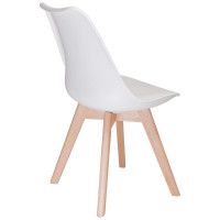 Стул AksHome Bliss (Блисс) белый купить в Минске