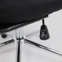 Кресло Akshome Bloom (Блум) черная ткань/хром купить в Минске