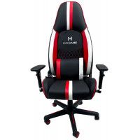 Кресло Akshome BOLID ECO черный/белый/красный купить в Минске