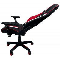 Кресло Akshome BOLID ECO черный/белый/красный купить в Минске