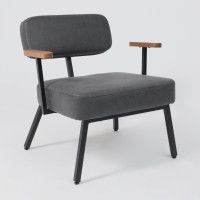 Кресло AksHome BOOKER экокожа винтажный черный WATUSI 16/черный купить в Минске