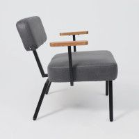 Кресло AksHome BOOKER экокожа винтажный черный WATUSI 16/черный купить в Минске