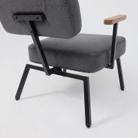 Кресло AksHome BOOKER экокожа винтажный черный WATUSI 16/черный купить в Минске