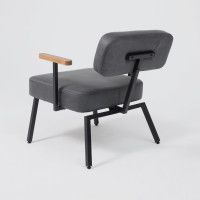 Кресло AksHome BOOKER экокожа винтажный черный WATUSI 16/черный купить в Минске