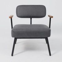 Кресло AksHome BOOKER экокожа винтажный черный WATUSI 16/черный купить в Минске