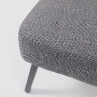 Кресло AksHome BOOKER серая рогожка BJORN 13/черный купить в Минске