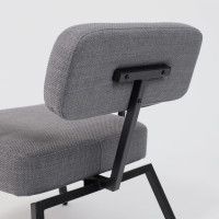 Кресло AksHome BOOKER серая рогожка BJORN 13/черный купить в Минске