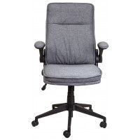 Кресло AksHome Boris (Борис) ткань/серый купить в Минске